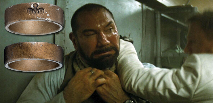 Spectre (2015) Dave Bautista “Mr. Hinx” action Spectre ring
