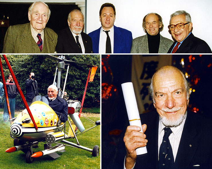 Wing Commander Ken Wallis (1916-2013) at 007 MAGAZINE organised events