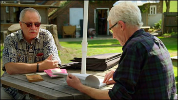 Paul O'Grady's Great British Escape - The Duck Inn, Pett Bottom - Ian Fleming's notebooks