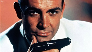 Sean Connery ias James Bond in Goldfinger (1964)