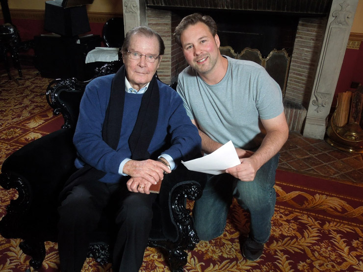 Sir Roger Moore interviewed by Andrew Lumley for George Lazenby: This Never Happened To The Other Fella – The Documentary