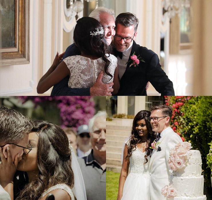 Wedding in the grounds of the Hotel Palacio May 2019