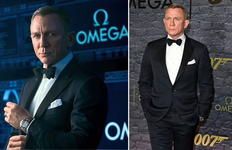OMEGA brand ambassador Daniel Craig at the 60th anniversary party in London
