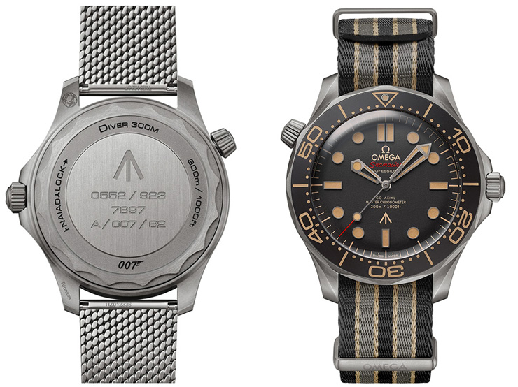 OMEGA Seamaster Diver 300M No Time To Die edition