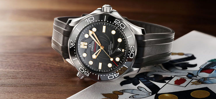 OMEGA Seamaster Diver 300M Omega Co‑Axial Master Chronometer 42 mm "James Bond" Limited Edition