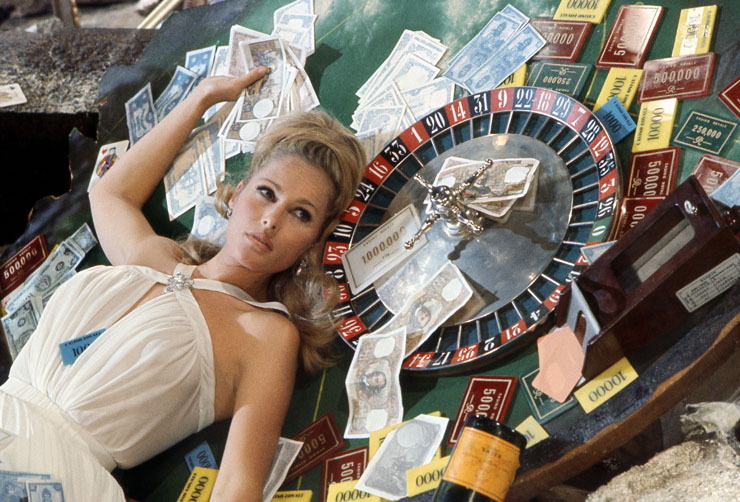 Ursula Andress in Casino Royale (1967) Photograph by Terry O'Neill