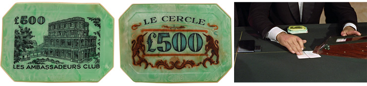 Lot #195 - £500 Le Cercle Gaming Plaque Dr. No (1962)