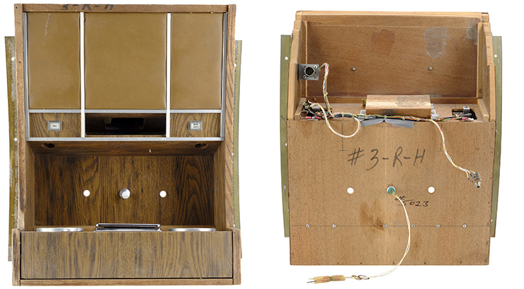 Lot #157 - Auric Goldfinger's Lockheed Jetstar Jet Entertainment Unit Goldfinger (1964)