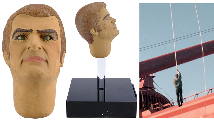 Lot #160 - James Bond's Model Miniature Head A View To A Kill (1985)