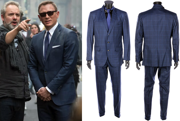 Lot #778 - James Bond's Stunt Day of the Dead Tom Ford Suit Spectre (2015)