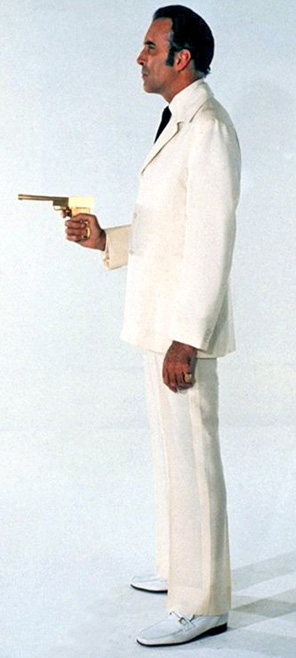 Christopher Lee as Scaramanga in The Man With The Golden Gun (1974)