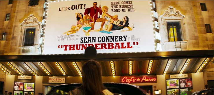 Thunderball Rialto cinema Coventry Street as seen in Last Night In Soho (2021)