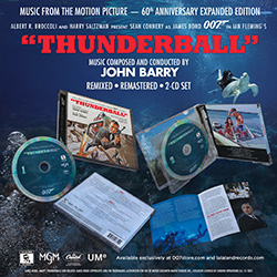 La-La Land Records announce Thunderball 60th Anniversary expanded CD