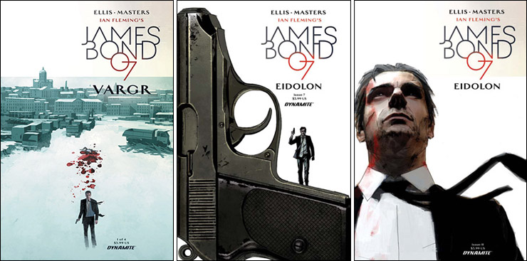 James Bond VARGR & EIDOLON comic books