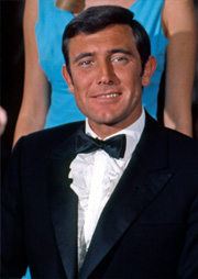 George Lazenby as James Bond 007 - On Her Majesty's Secret Service