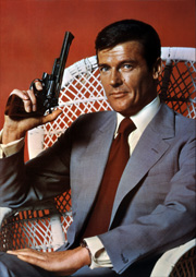 Roger Moore as James Bond 007 - Live And Let Die
