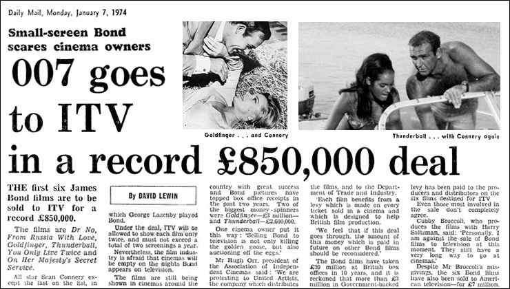 Daily Mail 7 January 1974