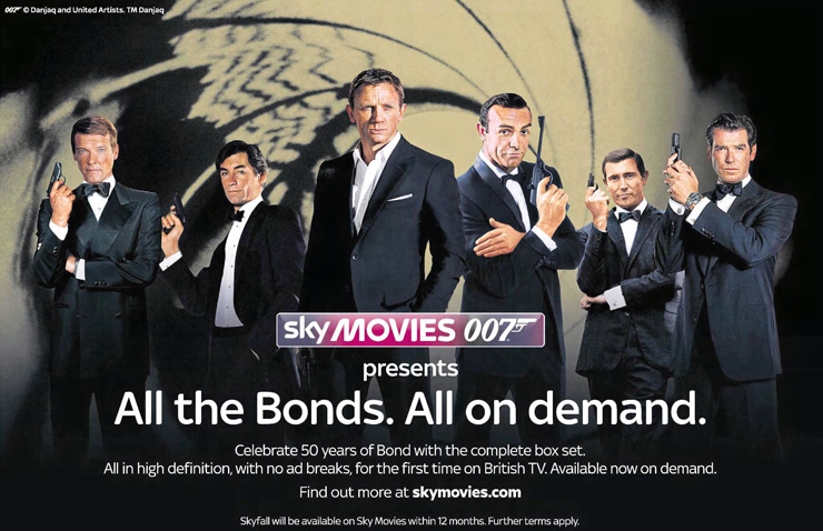 Sky Movies 007 2012-2013