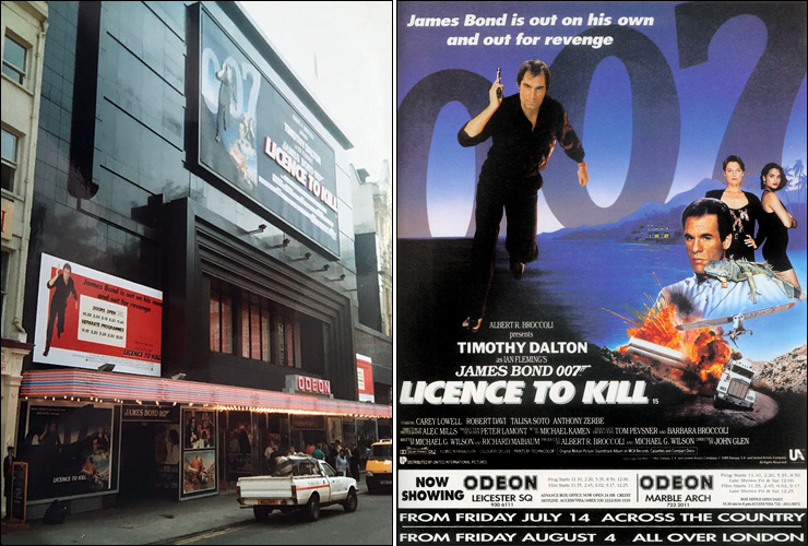 Licence To Kill Odeon Leicester Square