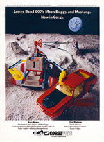 Original Radio Times Advert for the CORGI Moon Buggy