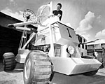 The Moon Buggy in the process of renovation 1993