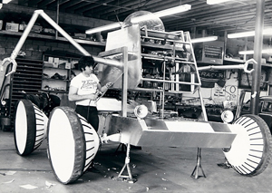 Diamonds Are Forever Moon Buggy under construction