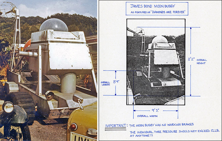 Moon Buggy Hillside Garage in Bilting | Specifications