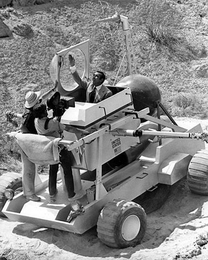 Sean Connery in the Moon Buggy filmed 1 - 4 May 1971 Las Vegas, Nevada