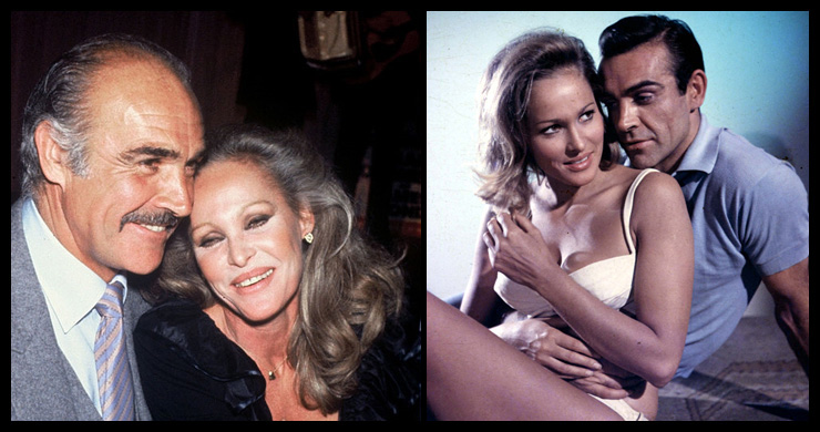 Sean Connery and Ursula Andress