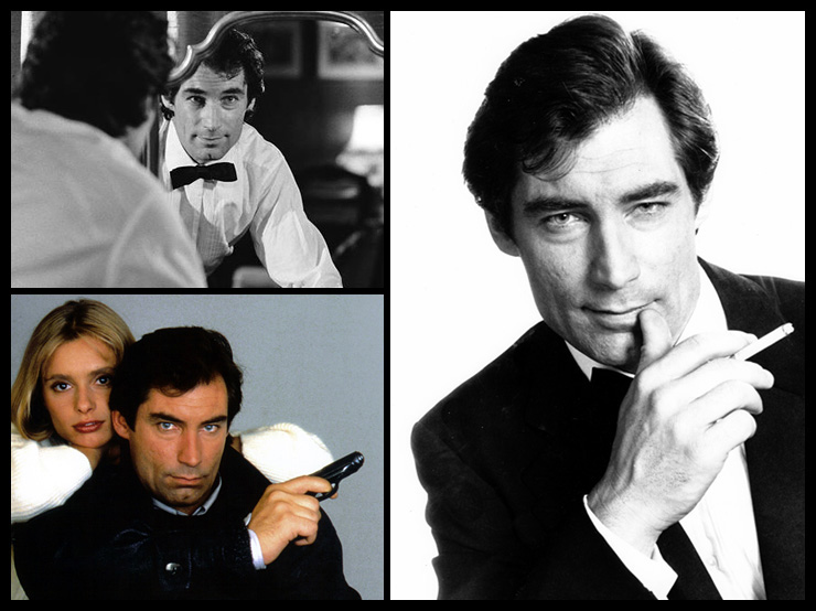 Timothy Dalton The Living Daylights screen test and publicity photographs