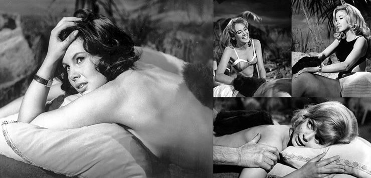 Molly Peters test for Patricia Fearing in Thunderball