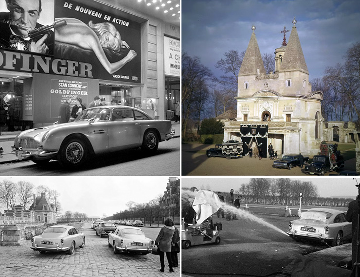 Goldfinger Paris premiere | Behind the scenes at Chateau d'Anet