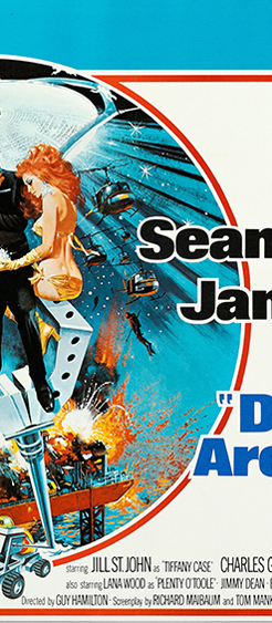 Diamonds Are Forever (1971) Qiuad-crown poster