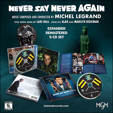 Never Say Never Again La-La Land Limited Edition CD