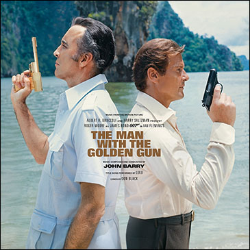 The Man With The Golden Gun La-La Land Records Limited Edition Gatefold Double-LP