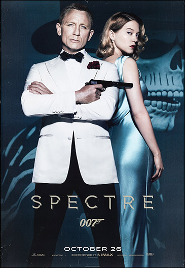 Spectre (2015) Bus Shelter poster