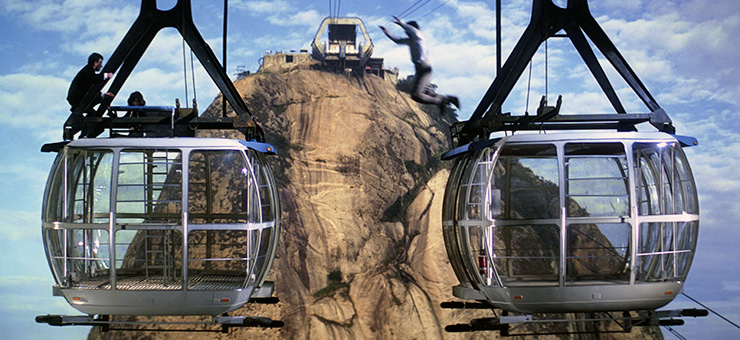 Paul Weston doubling Richard Kiel in Moonraker (1979)