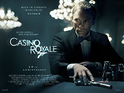 Casino Royale 20th anniversary - back in cinemas in 4K this October