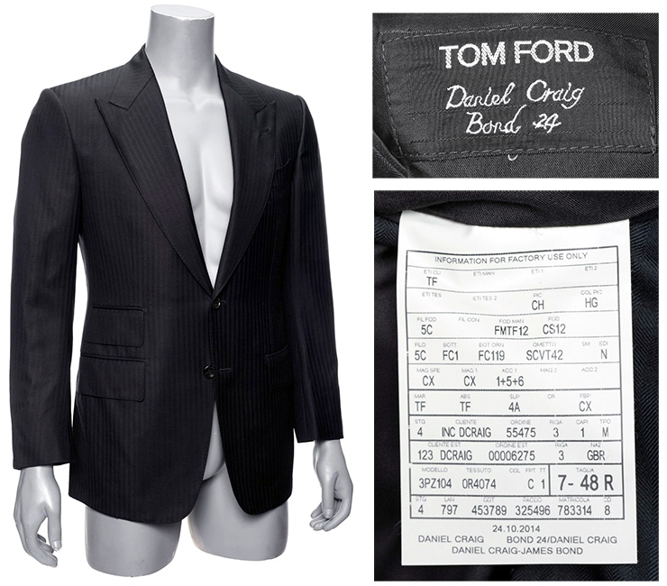 Lot #184 - James Bond's Rome Blazer Spectre (2015)