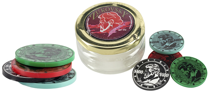 Valentin Zukovsky's Caviar Jar and Casino Chips The World Is Not Enough (1999)