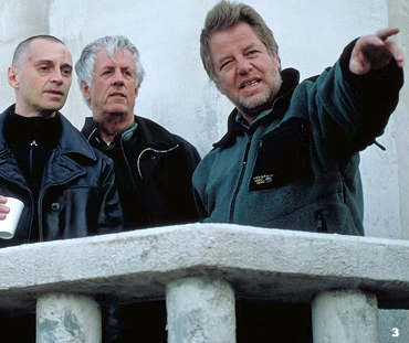 Robert Carlyle, Michael Apted and Adrian Biddle